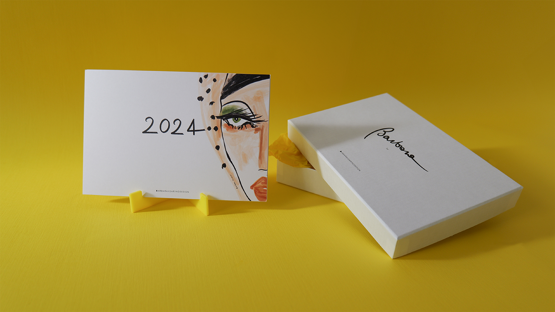 Calendario illustrato 2024, un’opera d’arte da collezione e regalo sostenibile