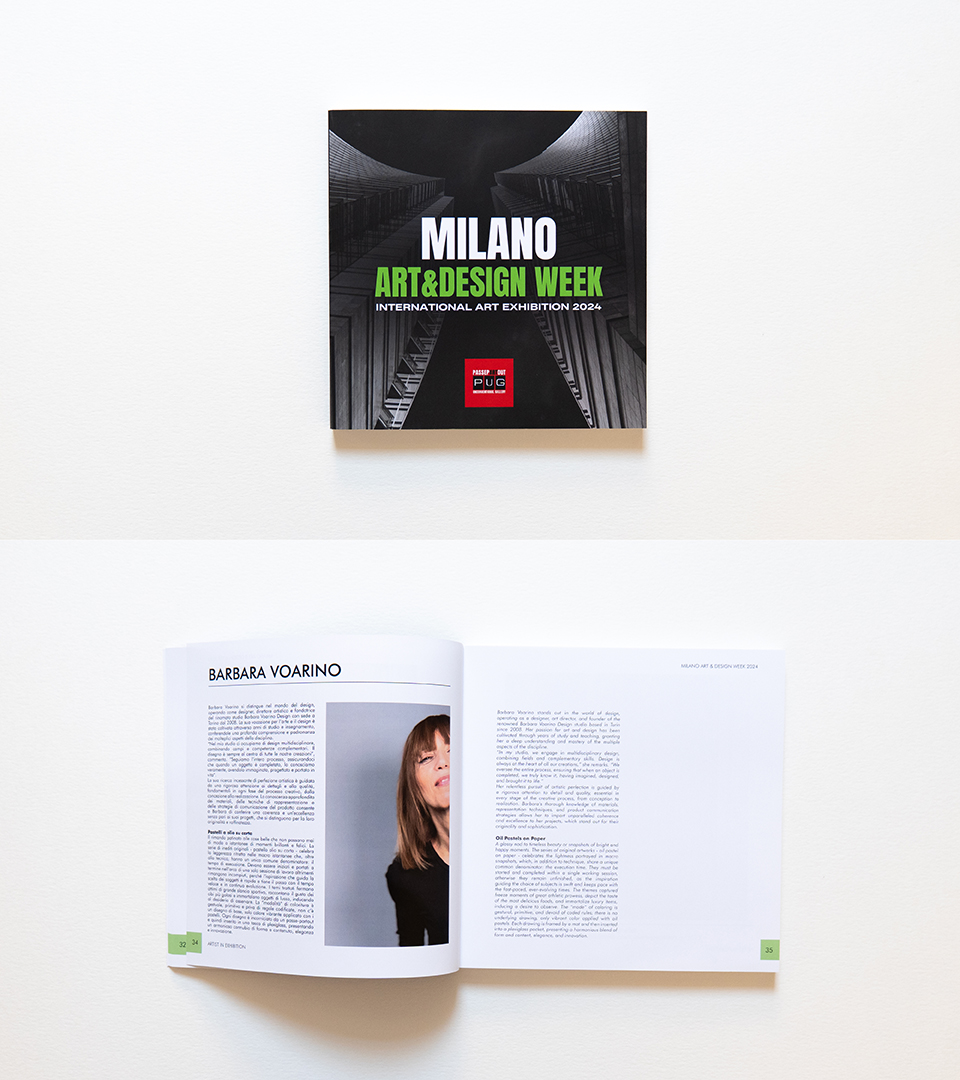 Catalogo editoriale del progetto espositivo Milano Art & Design Week