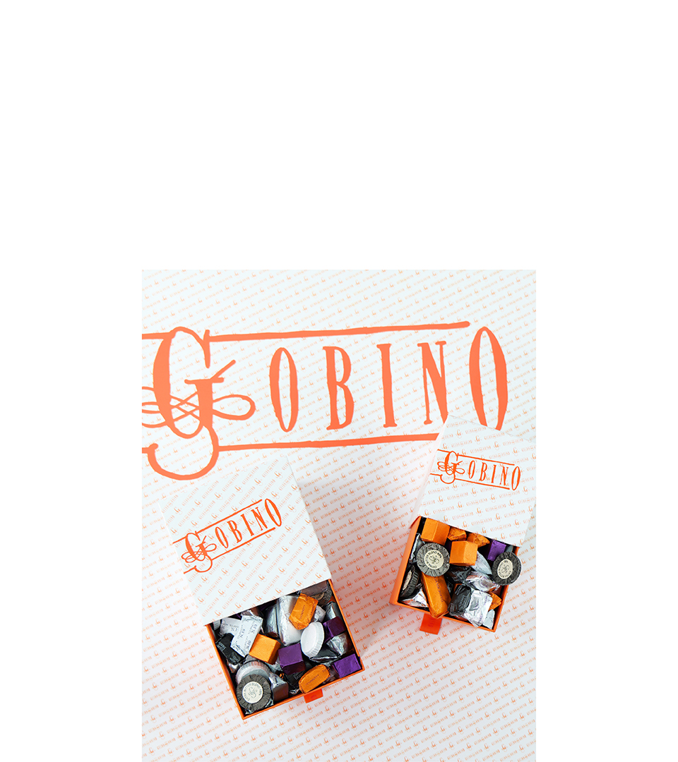 Copertine illustrate con nuovo visual identitario Gobino